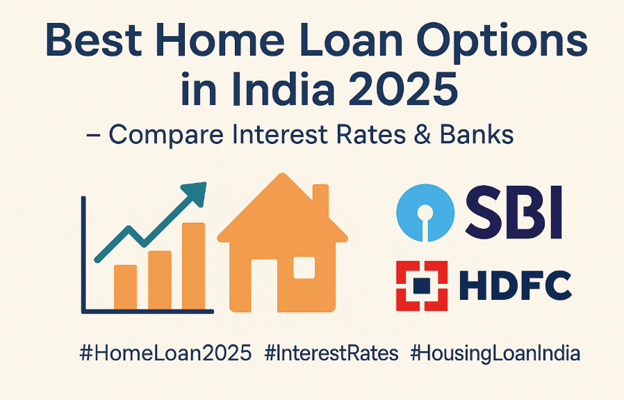 Best Home Loan Options in India 2025 – Compare Interest Rates & Top Banks